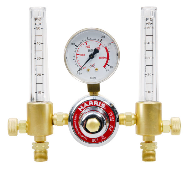 Druckregler Form.gas 200/2-Flowmeter 50ltr