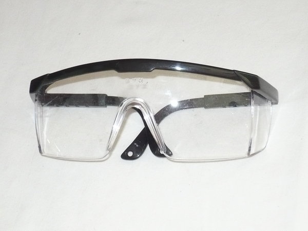 Schutzbrille Transparent II grün DIN 3