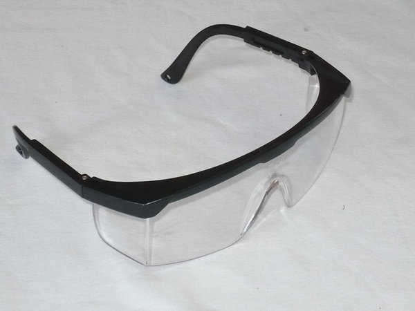 Schutzbrille Transparent II grün DIN 3